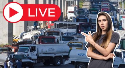 Tráfico afectado: sigue en tiempo real los cierres por bloqueos de piperos en Edomex