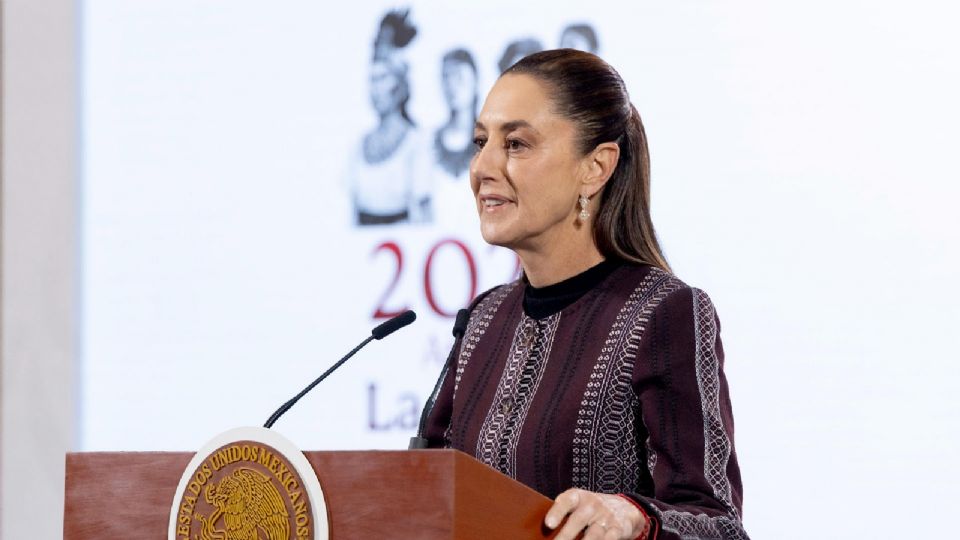 Claudia Sheinbaum, presidenta de México.