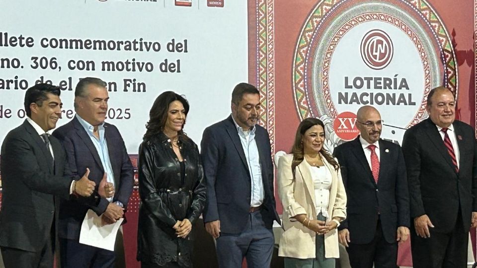 La Lotería Nacional emite un billete conmemorativo a los 15 años de El Buen Fin.
