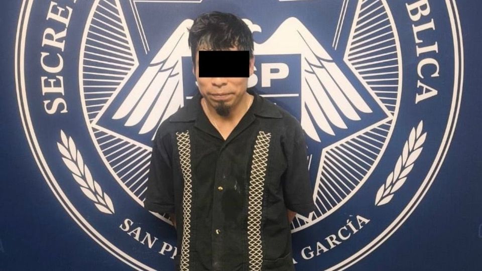 El sujeto fue identificado como Faustino “N” de 35 años.