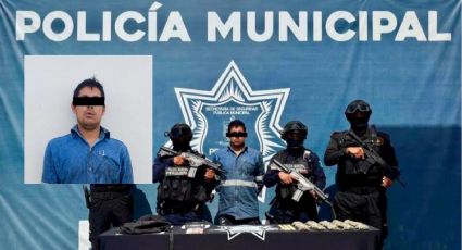 Policías de Pesquería detienen a hombre; le decomisan varias dosis de droga