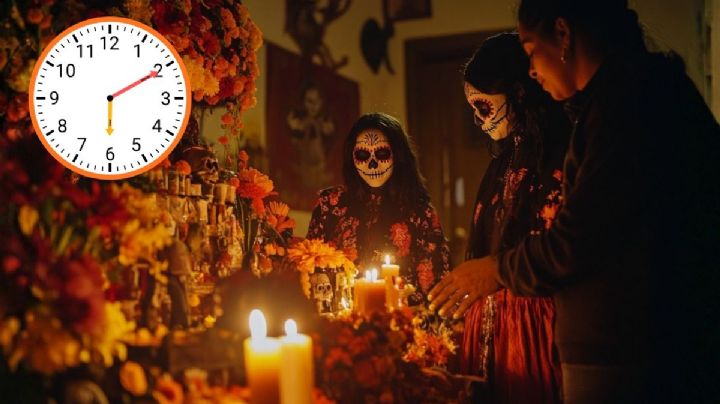 ¿A qué hora llegan las almas el 1 y 2 de noviembre, según la tradición mexicana?