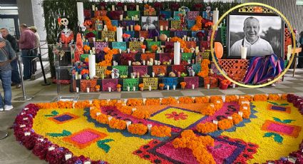 Honran memoria de Mauricio Fernández con altar de muertos en Congreso del Estado