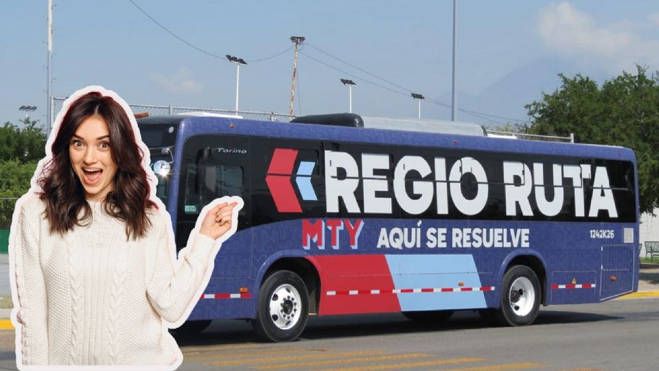 La ampliación de la Regio Ruta suma 56.4 km adicionales y dos nuevos circuitos de transporte gratuito en Monterrey.