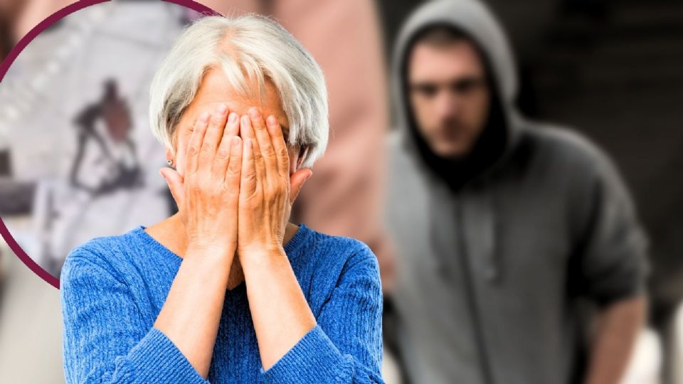En CDMX un sujeto golpeó y sometió con violencia a una adulta mayor para despojarla de una mínima suma de dinero.