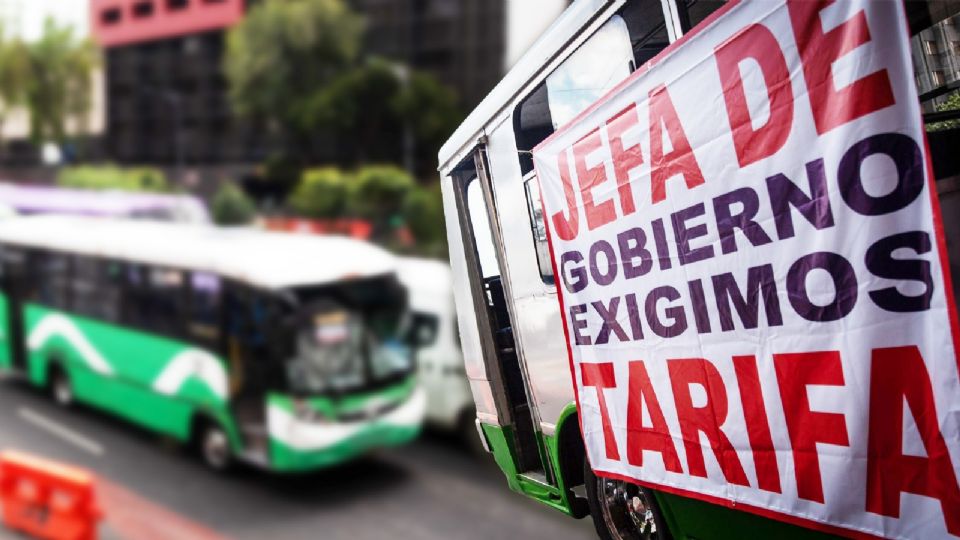 Cuenta regresiva para el paro de transportistas: El gobierno capitalino presentará su propuesta de tarifa este viernes.