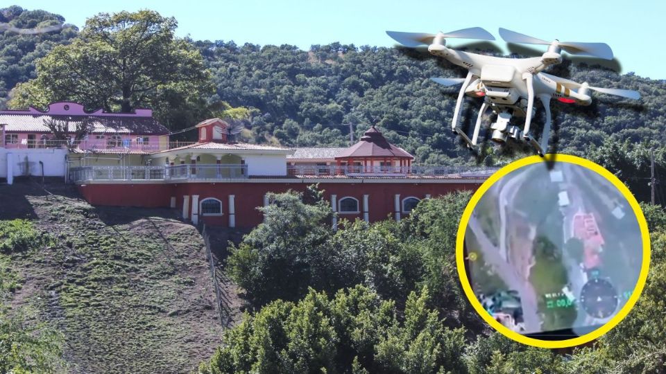 VIDEO | Usan dron con explosivos para atacar el bastión de 'El Chapo' en La Tuna