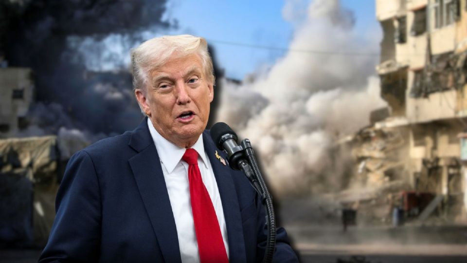 Donald Trump, presidente de EU, dice que la guerra entre Israel y Hamás ha terminado.