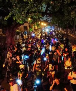 Ayuntamiento de Mérida promueve el uso de la bicicleta en el Festival de las Ánimas 