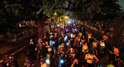Ayuntamiento de Mérida promueve el uso de la bicicleta en el Festival de las Ánimas 