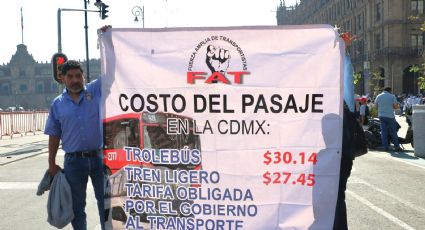 Insistirá FAT en aumento urgente a la tarifa del transporte público en CDMX