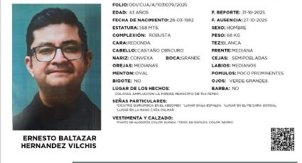 Diócesis de Cuautitlán reporta la desaparición del padre Ernesto Baltazar Hernandez Vilchis