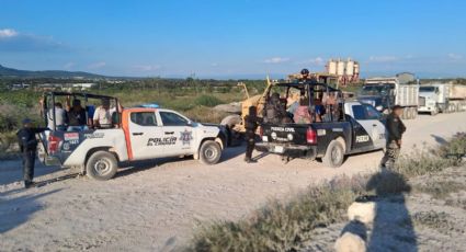 Detienen a 25 personas por extracción ilegal de material pétreo en Nuevo León