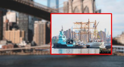 El Buque Escuela 'Cuauhtémoc' inicia su regreso a México tras superar la tragedia en el puente de Brooklyn