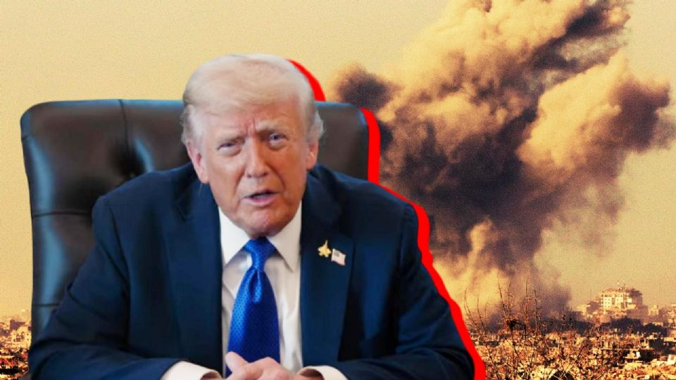 Donald Trump presiona por acuerdo de paz en Gaza.