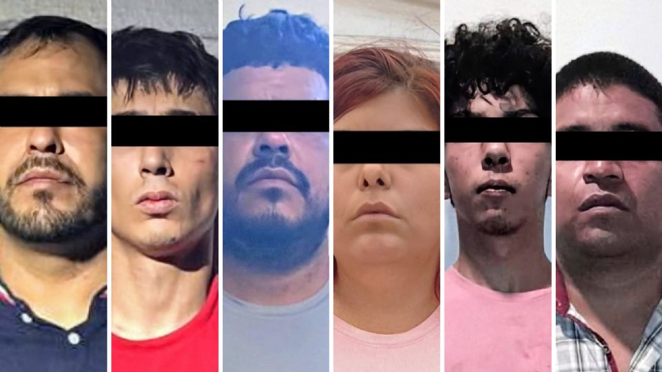 Los detenidos fueron asegurados con drogas, dinero y equipo para narcomenudeo durante operativos conjuntos en Guadalupe y Juárez.