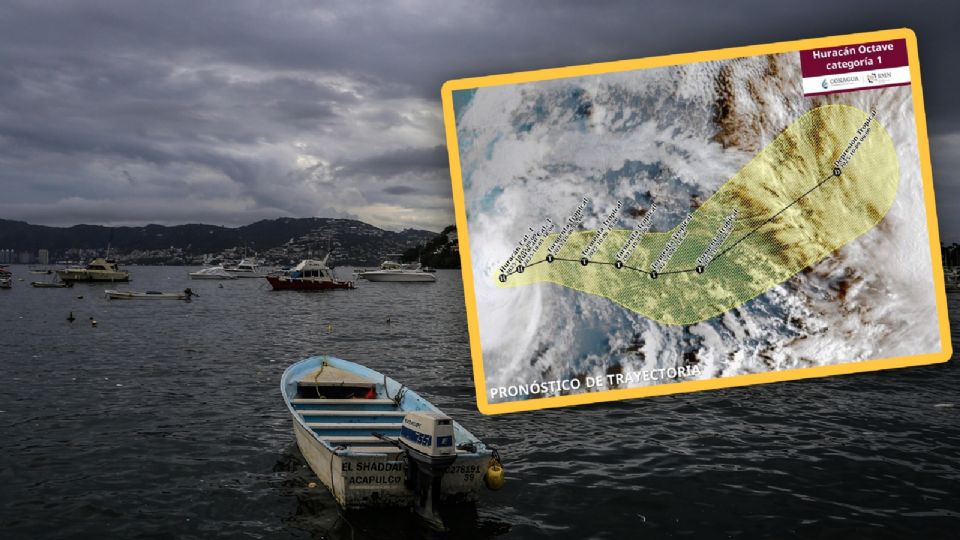 El huracán Octave alcanza la categoría 1 y su fuerza contribuye a un temporal de lluvias intensas en el país.