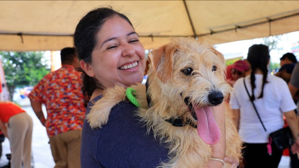 Rescatistas y personal de salud de Guadalupe aplicaron vacunas antirrábicas y ofrecieron servicios veterinarios a las mascotas de la colonia 2 Ríos.