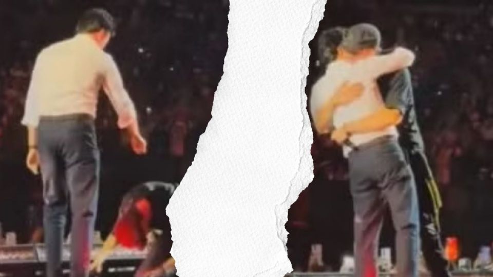 Sergio, 'El Checo' Pérez vibra en escenario junto a Enrique Iglesias