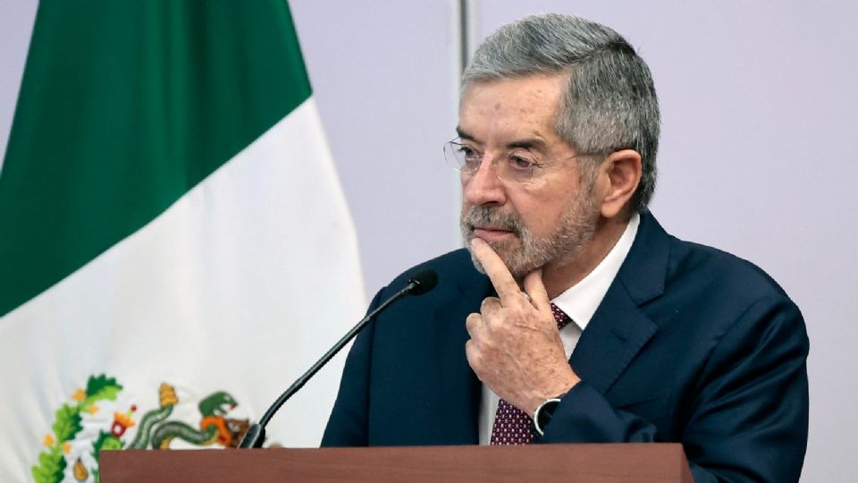 Juan Ramón de la Fuente, titular de la SRE.