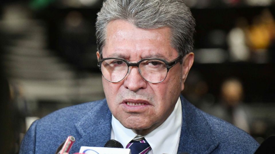 Ricardo Monreal, coordinador de la bancada de Morena en la Cámara de Diputados.
