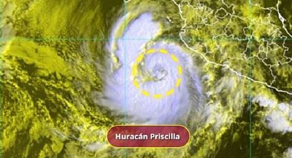Estados afectados por el huracán Priscilla hoy 6 de octubre