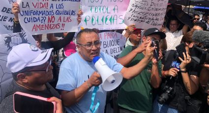 Policías protestan por indefensión en servicios como agresiones en marcha del 2 de octubre