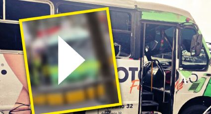 Conductor de transporte público desata persecución y tiroteo en Tlalnepantla | VIDEO