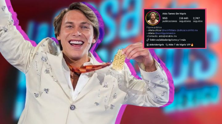 Aldo De Nigris: ¿Con cuántos seguidores salió tras ganar La Casa de los Famosos México?