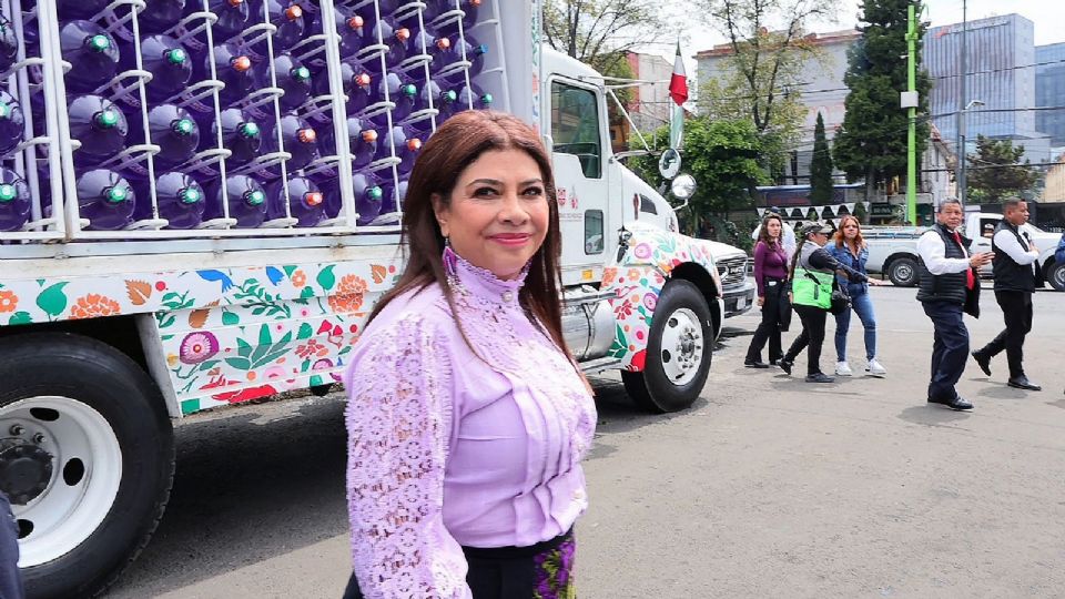 Clara Brugada, Jefa de Gobierno de la CDMX.