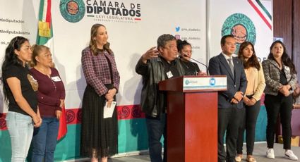 Pequeños comerciantes protestan en San Lázaro contra 'impuestos saludables'