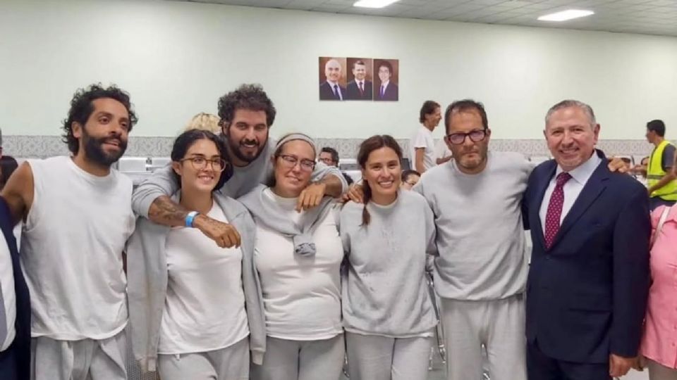 Los 6 ciudadanos mexicanos que habían sido detenidos en Israel tras participar en la denominada Flotilla Global Sumud.