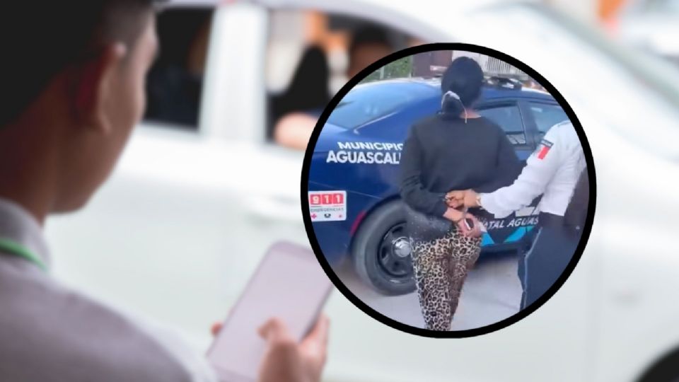 Mujer es detenida por modus operandi con conductores de Uber.