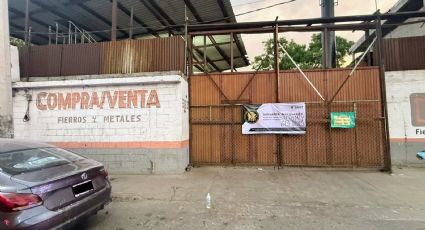 Cateo en chatarrera de Monterrey deja aseguramiento de cable robado