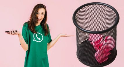 ¿Dónde se encuentra la papelera oculta de WhatsApp?