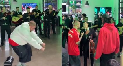 VIDEO | Justin Bieber se roba el show bailando y cantando ‘Hermoso cariño’ con mariachi