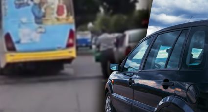 Adulto mayor intenta alcanzar su camión y automovilista se convierte en su héroe | VIDEO