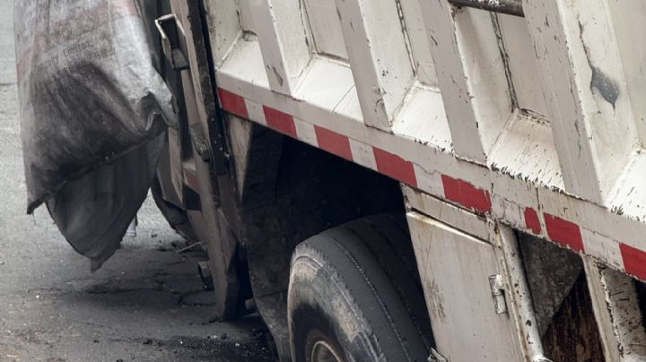 Localizan cuerpo de bebé en camión de basura al sur de Monterrey