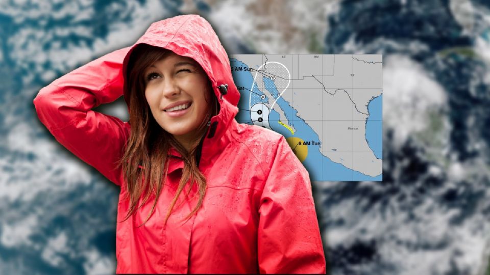 Sus desprendimientos nubosos provocarán lluvias muy fuertes en Baja California Sur y chubascos en Sinaloa y Nayarit.