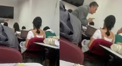 VIDEO | Maestro es suspendido por llamar “estúpido” a alumno durante clase en universidad