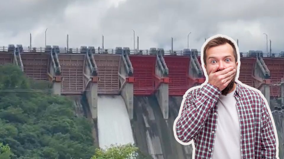 Conagua realizó un nuevo desfogue controlado en la Presa La Boca, en Santiago, tras superar el 108% de su capacidad por las lluvias recientes.