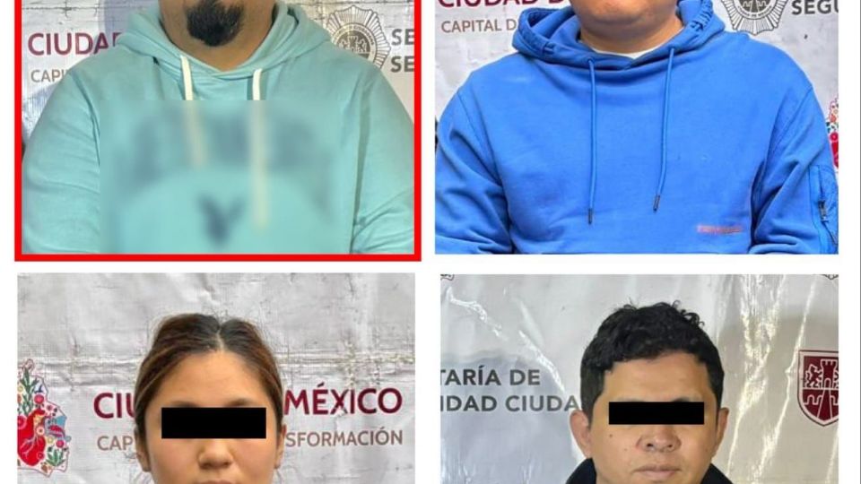 'El Gordo', líder de célula criminal de narcomenudistas, y otras personas fueron detenidos luego de cateos en inmuebles en la CDMX.