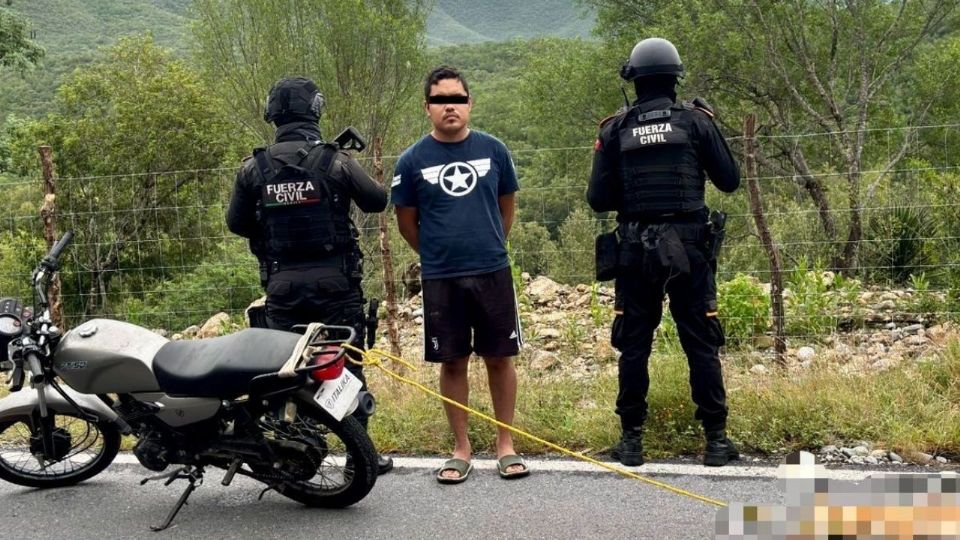 El detenido fue identificado como Brayan “N” de 23 años.