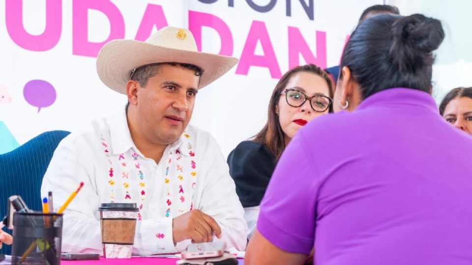 Carlos Manzo, alcalde de Uruapan que fue asesinado el 1 de noviembre.