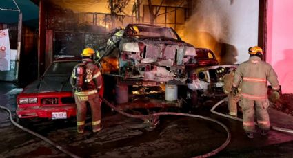 Se incendia negocio de compra y venta de metales en San Nicolás