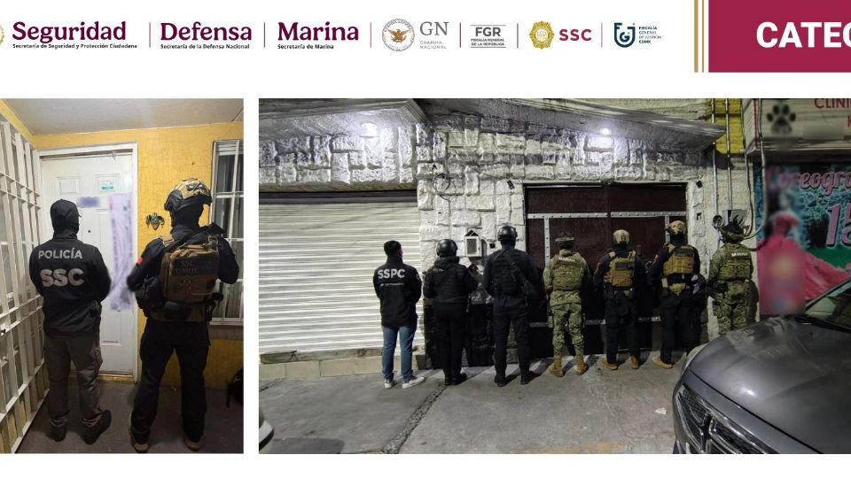 Las autoridades aseguraron más de mil dosis de aparente clorhidrato de cocaína, un arma de fuego y 50 cartuchos útiles.