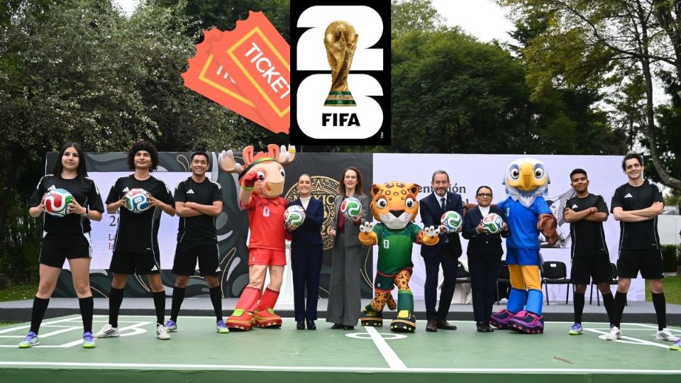 Claudia Sheinbaum hizo la presentación del Mundial 2026 y dijo que regalará su boleto para la inauguración a una niña.