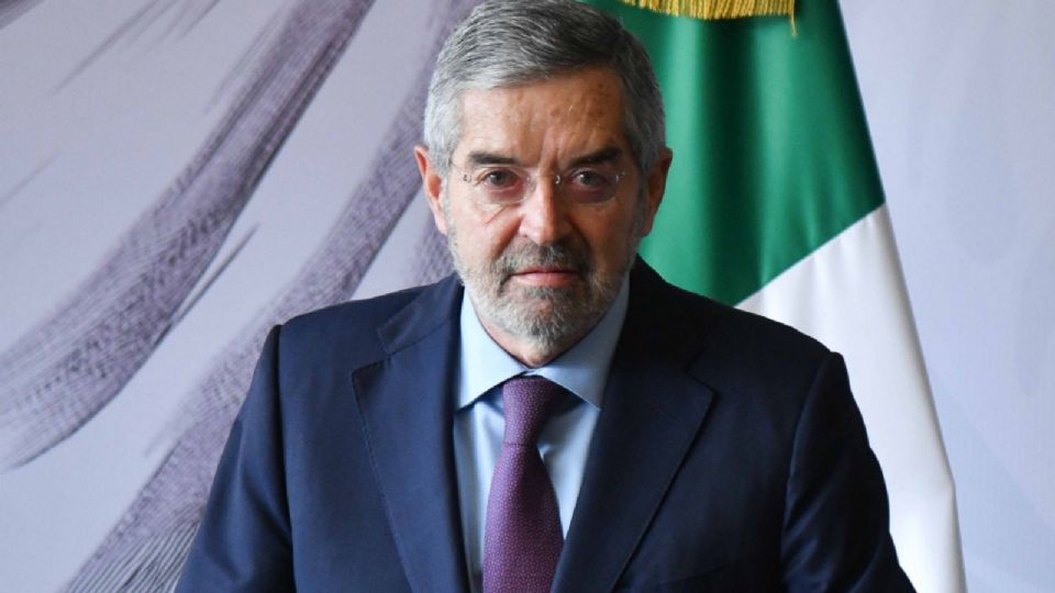 Juan Ramón de la Fuente, titular de la SRE.