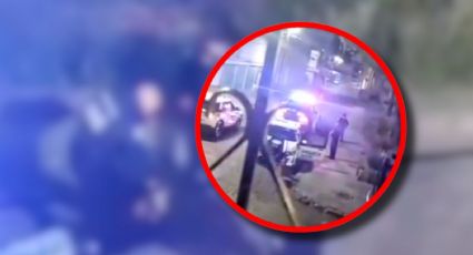 VIDEO | Momento en que policías tiran el cuerpo de Erick Omar tres días después de la detención y golpiza