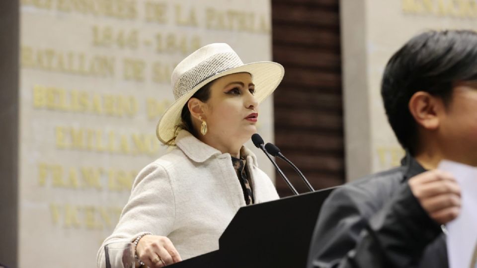 Guadalupe Araceli Mendoza, diputada de Michoacán.